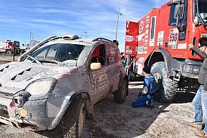 Dakar: la Panda oggi può essere scortata dal camion di assistenza