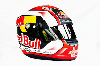 Fotogallery: ecco il casco con cui Gasly debutterà in F.1 in Malesia