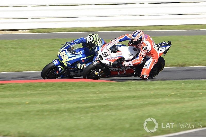 Danilo Petrucci, Pramac Racing Y Andrea Iannone, Team Suzuki MotoGP