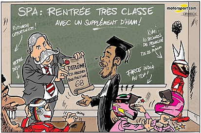 Le Grand Prix de Belgique vu par Cirebox !