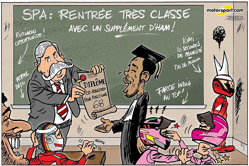 Le Grand Prix de Belgique vu par Cirebox !