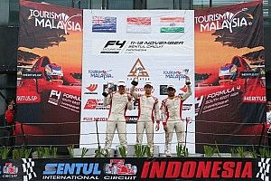 Lima kali naik podium, Presley juara umum F4/SEA di Sentul
