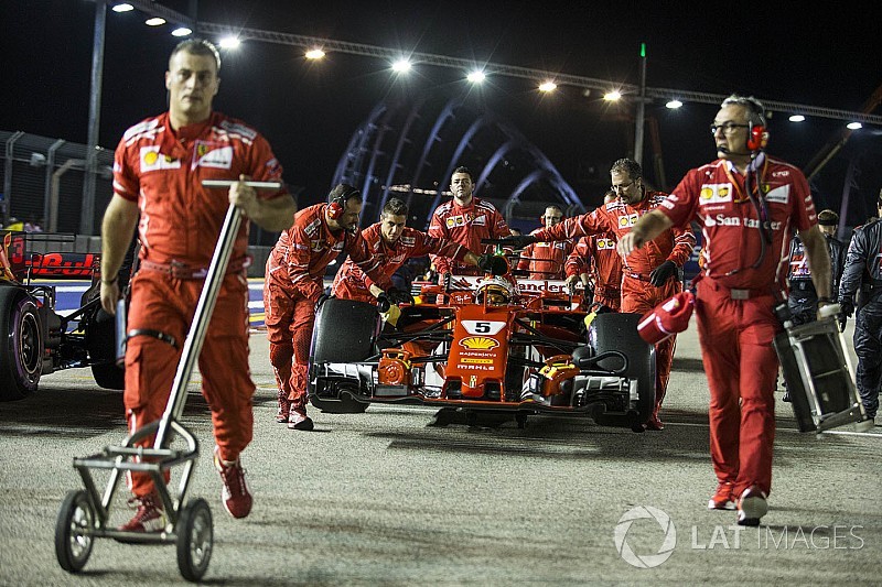 El doble abandono de Ferrari fue un récord negativo