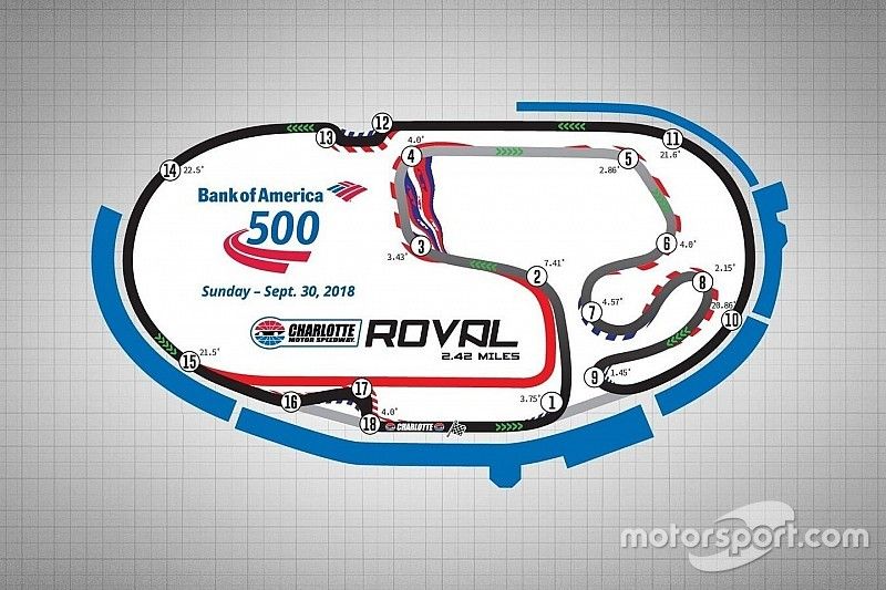 NASCAR espera que el Charlotte Roval permita un gran espectáculo