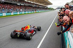 Verstappen noemt vooruitgang bij Red Bull in 2017 ‘zeer indrukwekkend’