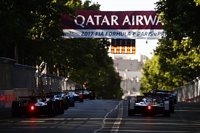 La parrilla de salida del ePrix de París