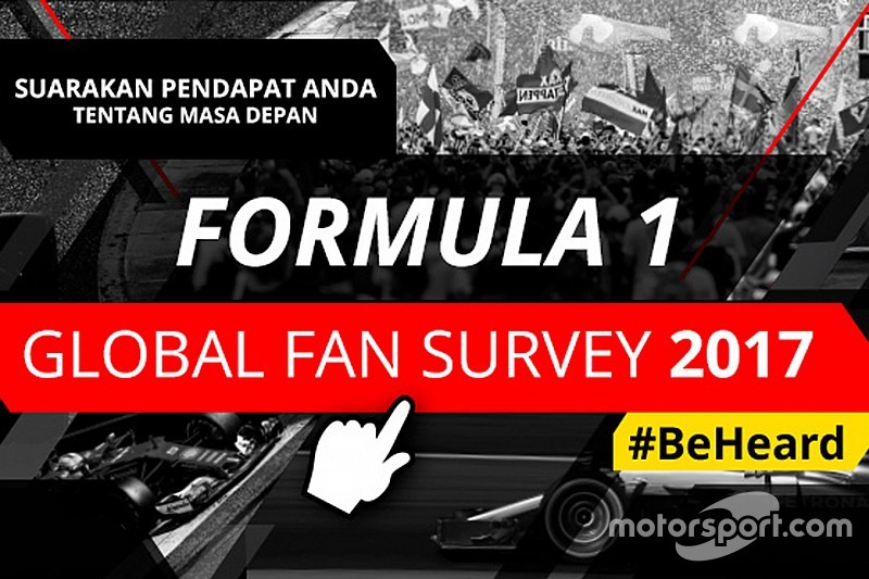 Motorsport Network luncurkan Global Fan Survey tentang Formula 1