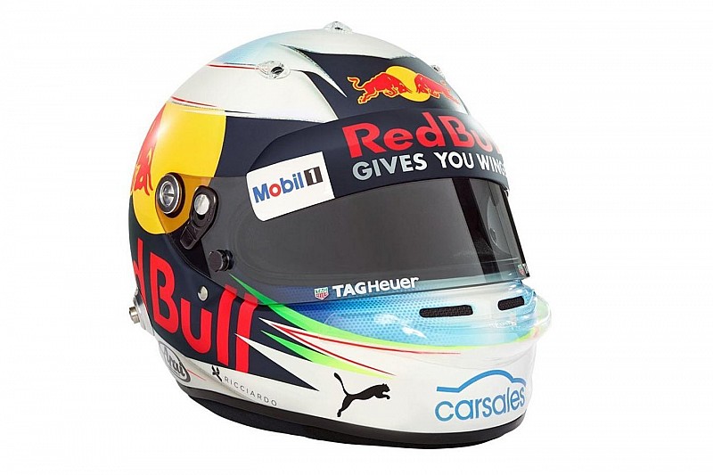 Daniel Ricciardo présente son casque 2017