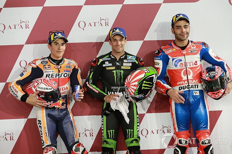La parrilla de inicio del GP de Qatar MotoGP