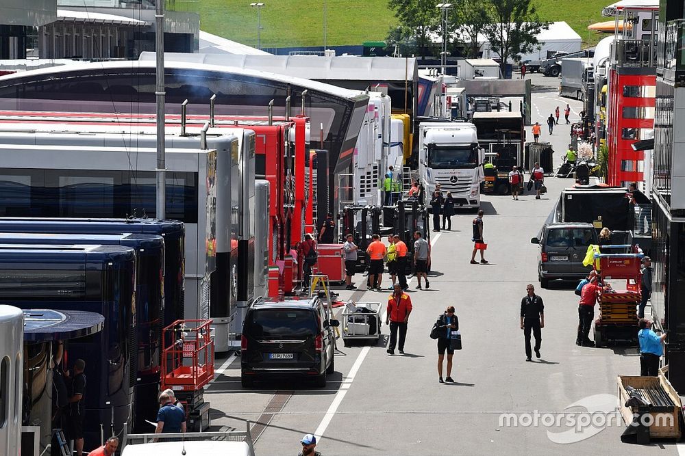 Red Bull Ring paddock