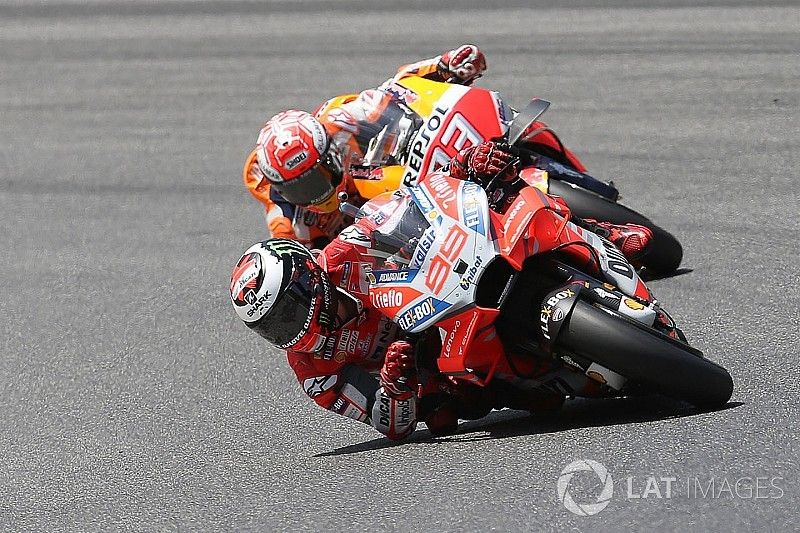Marquez anggap Lorenzo terlalu sulit ditaklukkan