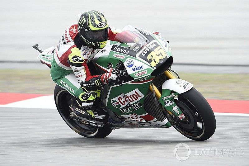 Crutchlow n'a "aucune idée" de comment il est resté sur la moto