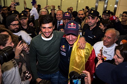 Carlos Sainz: "La fortuna nos sonrió con los pequeños problemas"