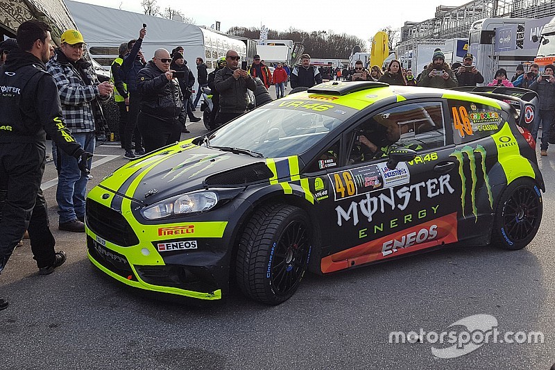 Así irá decorado el Fiesta WRC de Valentino Rossi en Monza