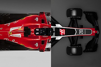Ferrari SF70H Vs. Haas F1 VF-18: grafikai összehasonlítás