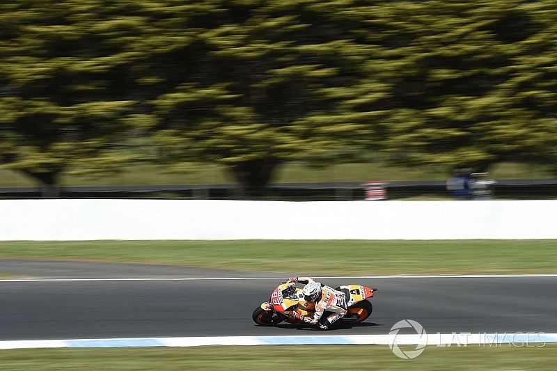 Pole de Márquez, gatillazo de Dovizioso