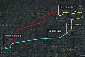 Animatie: Stratencircuit voor F1 Grand Prix in Amsterdam