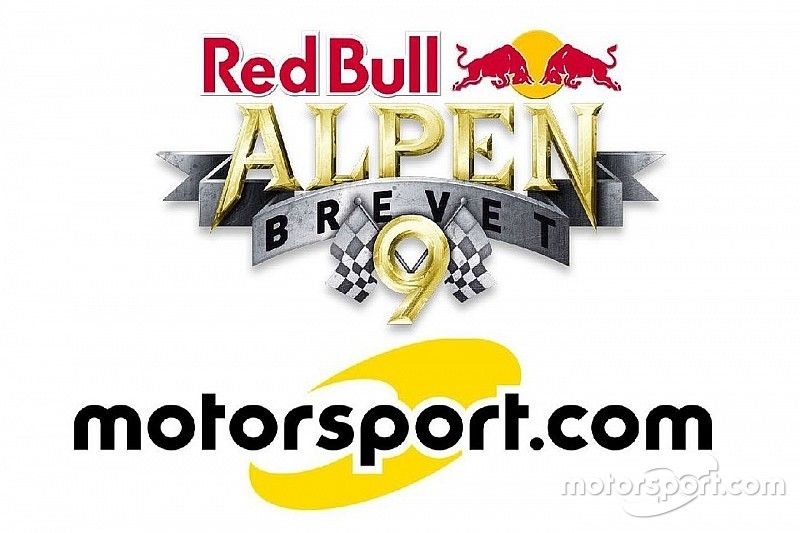 Coopération entre Red Bull Alpenbrevet et Motorsport.com Suisse, logotype