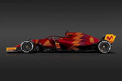 2018 Dünya Kupası takım formaları, Formula 1 araçlarına giydirilirdi