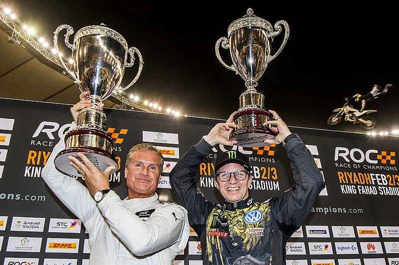 Race of Champions 2018 in Riad: Coulthard siegt gegen Solberg