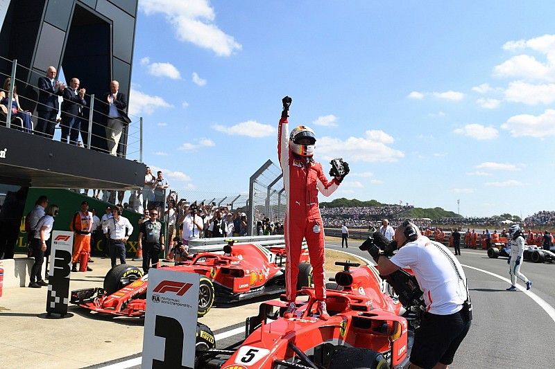 F1 Mondiale Piloti: dopo il successo di Silverstone Vettel ha 8 punti di vantaggio