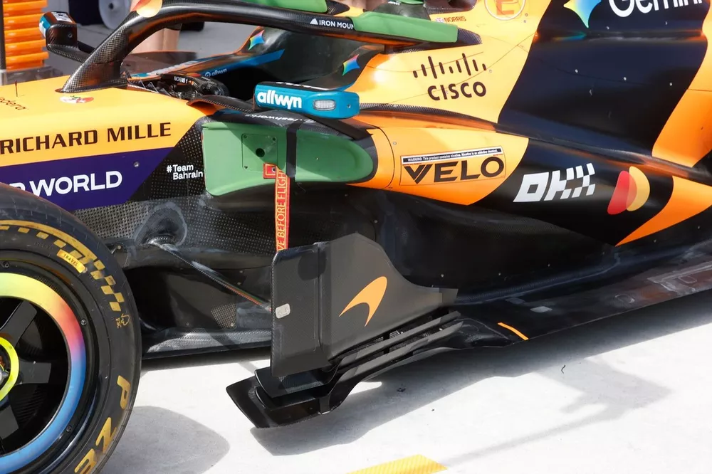 Dettaglio tecnico McLaren