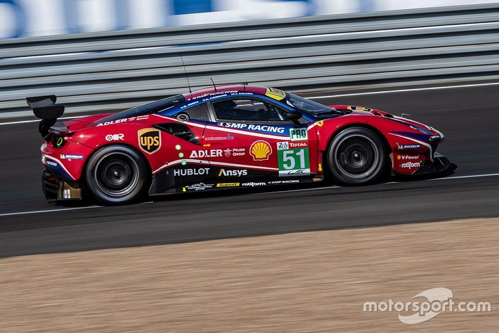 #51 AF Corse Ferrari 488 GTE EVO: Alessandro Pier Guidi, James Calado, Daniel Serra