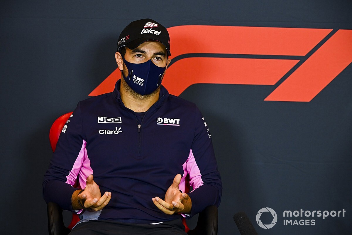 F1: Pérez não descarta sabático em 2021, mas afirma que "se sair, sai com orgulho"