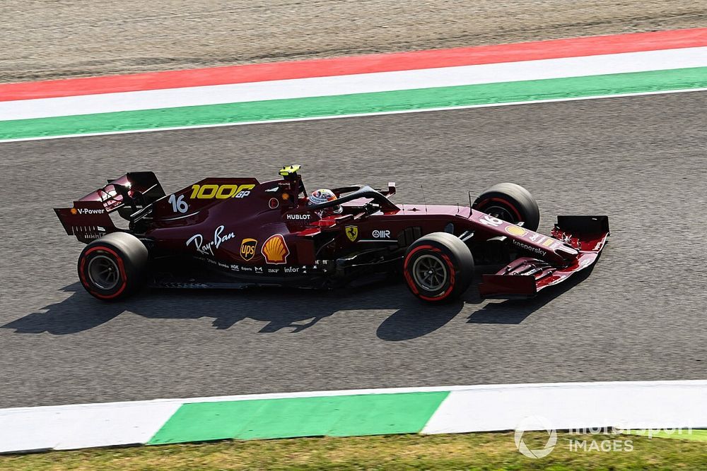 Leclerc y el porqué de la buena FP1 de Ferrari en Mugello