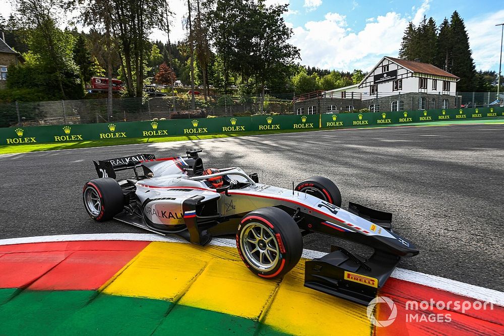 F2, Spa: Mazepin sfiora Tsunoda ed è sotto investigazione