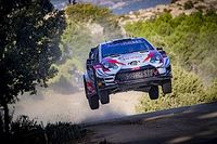 WRC leader Evans upbeat despite Rally Italy struggles