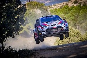 WRC leader Evans upbeat despite Rally Italy struggles