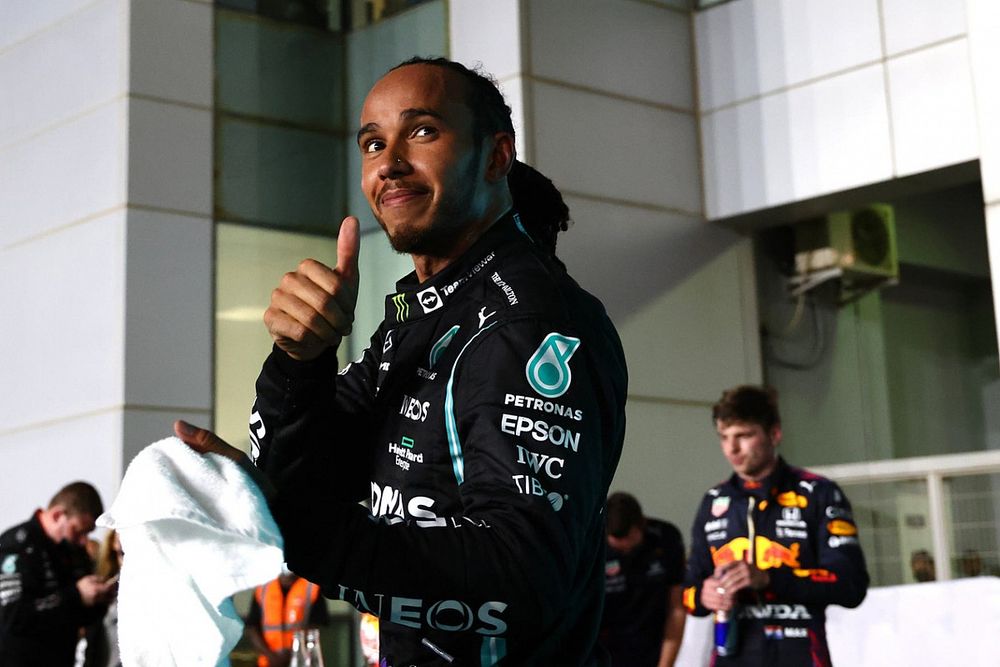 Lewis Hamilton, Mercedes, ganador del GP de Qatar