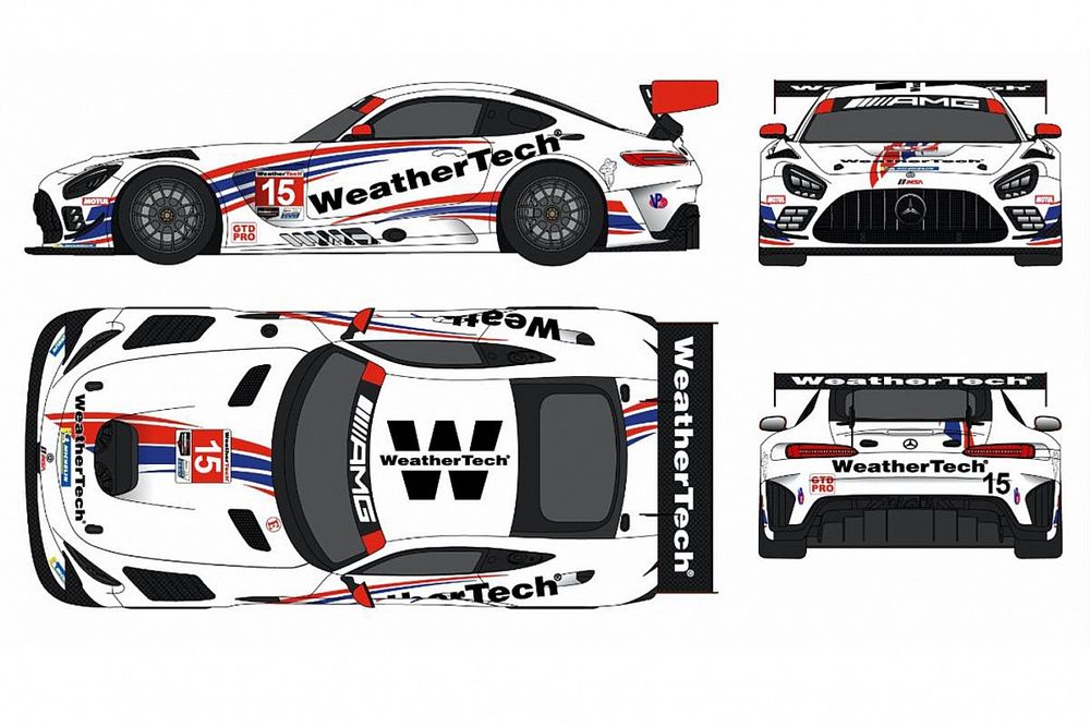 WeatherTech Mercedes-AMG GT3 livery