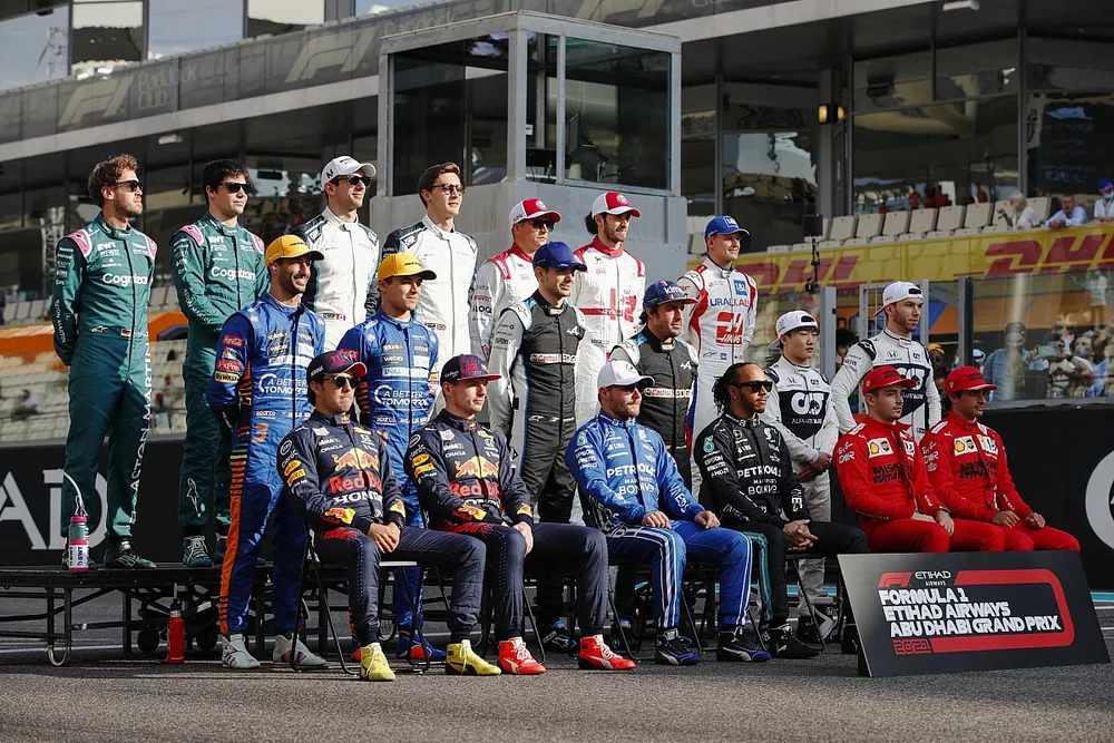 La photo des pilotes