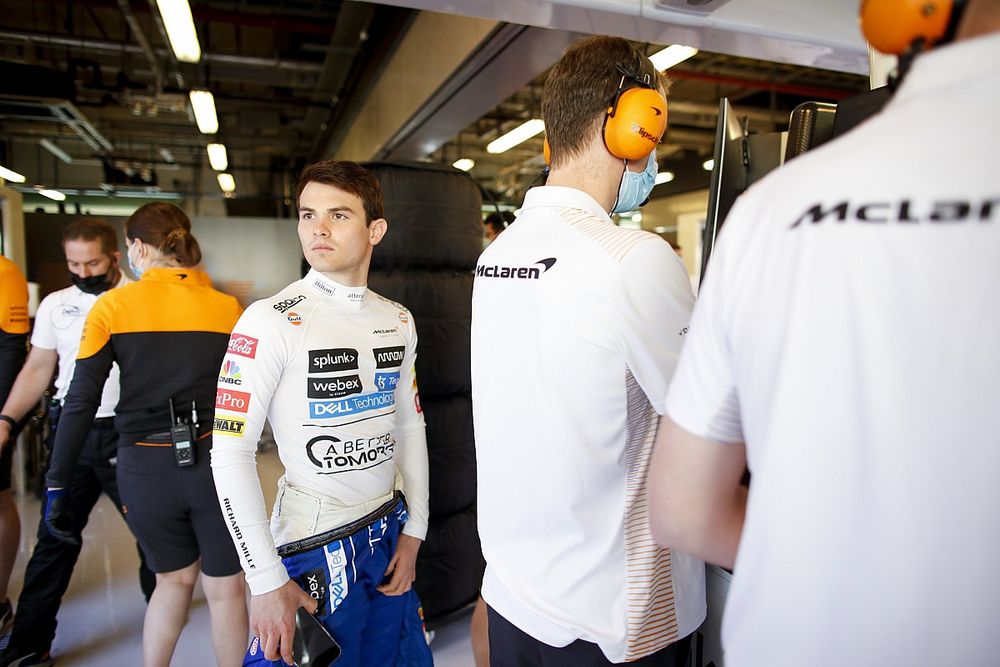 McLaren no descarta a O'Ward para una FP1 en la F1 2022