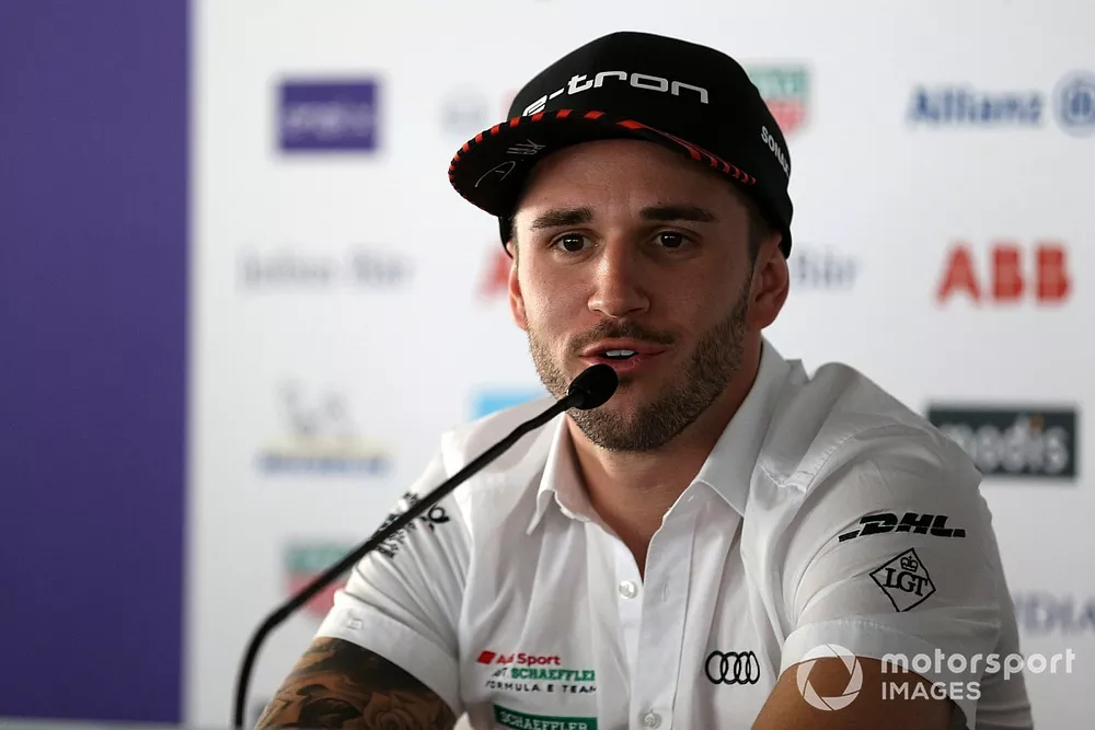 Daniel Abt, Audi Sport ABT Schaeffler, during a press conference