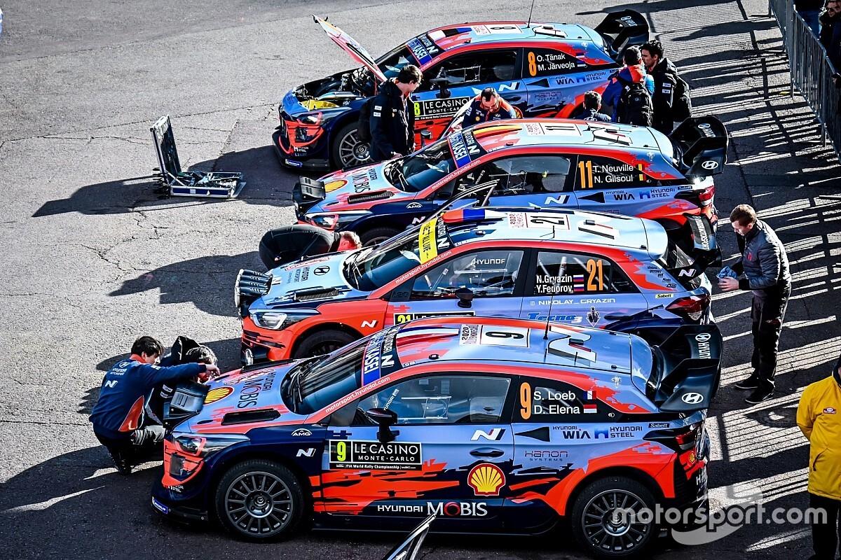 WRC: Hyundai ha svelato gli equipaggi per il Mondiale Rally 2021