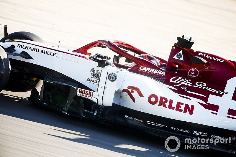 Alfa Romeo Racing Orlen na czele testów!
