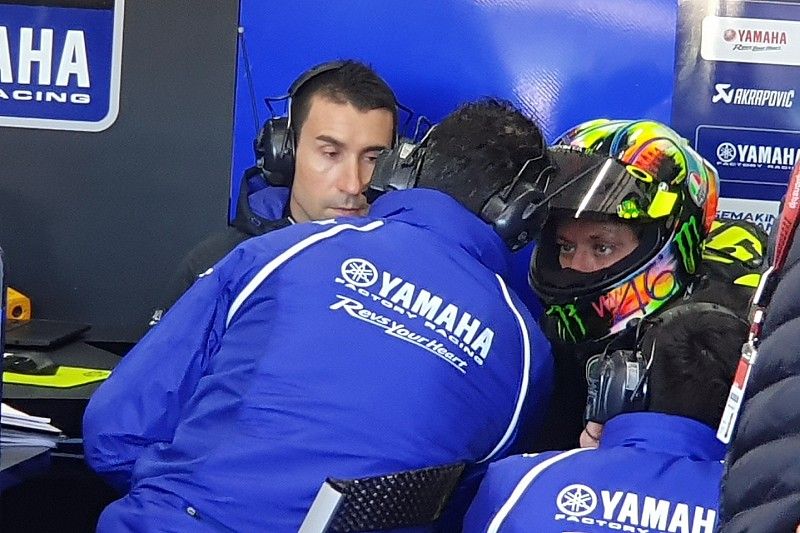 Rossi: "Es la tercera vez que probamos la moto de 2020, y aún no está lista"