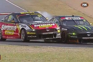 Waters "absolutely gutted" after wild Bathurst teammate tangle