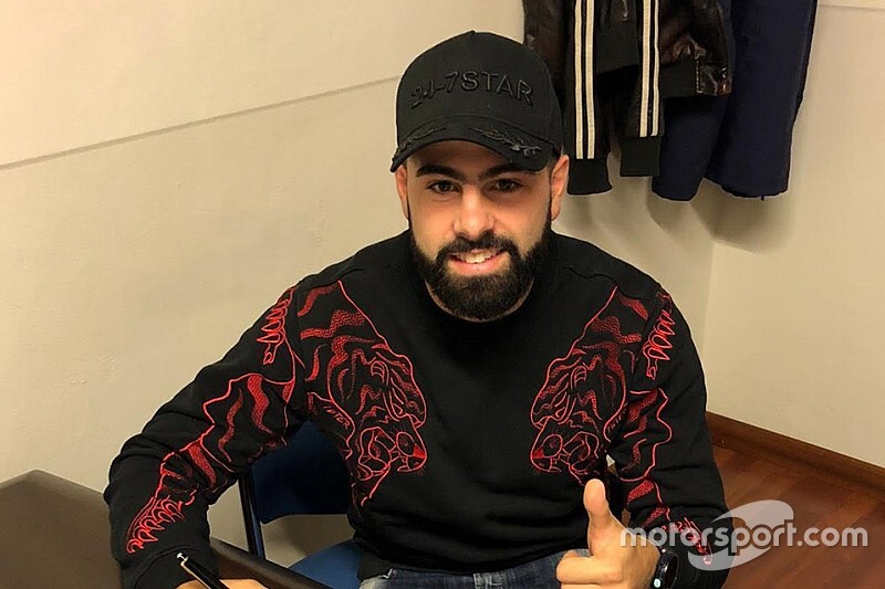 Brutto infortunio per Riccardo Russo in un incidente stradale