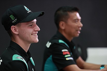 Quartararo más motort kap, mint Morbidelli