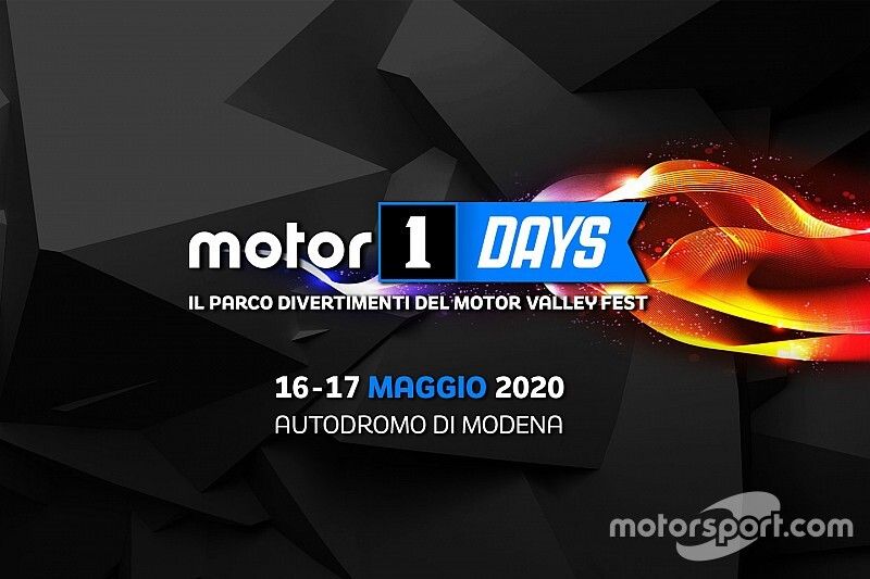 Motor1Days: quarta edizione a Modena il 16 e 17 maggio