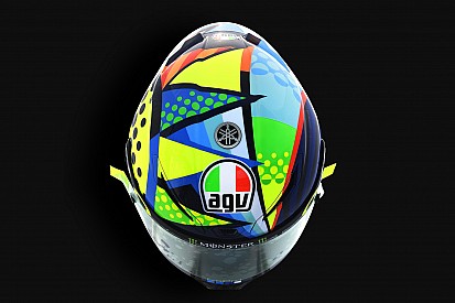 Galería: los cascos de Valentino Rossi en pretemporada desde 2003