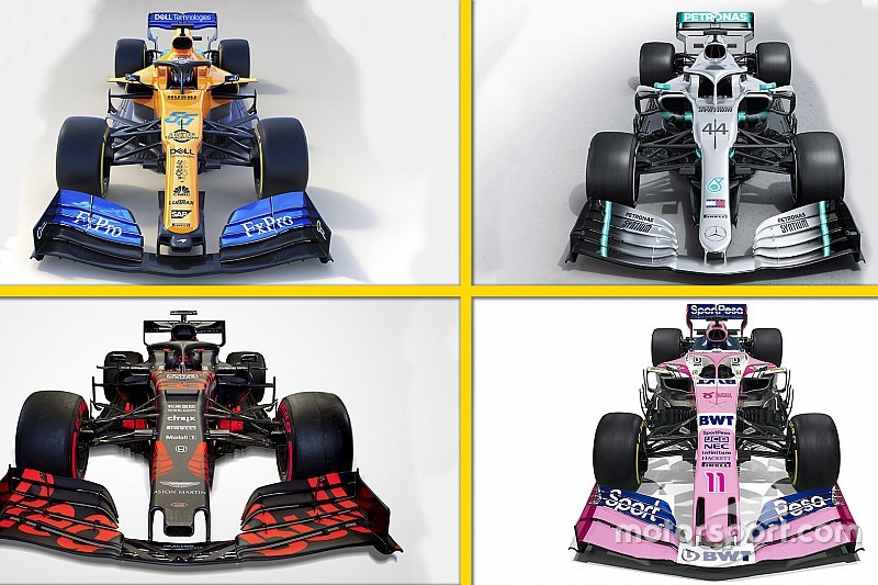 Fotos: así fueron las presentaciones de la F1 en 2019