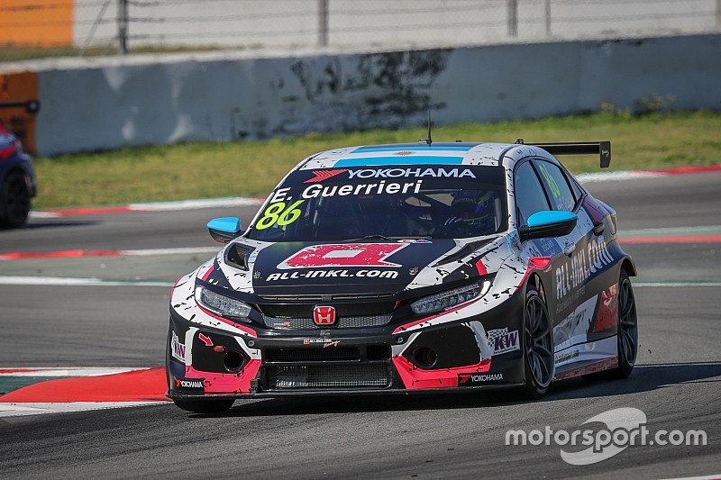 Guerrieri snelste tijdens eerste WTCR-testdag, Langeveld en Coronel zesde en negende