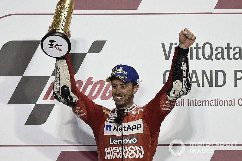 Podium: Andrea Dovizioso, Ducati Team