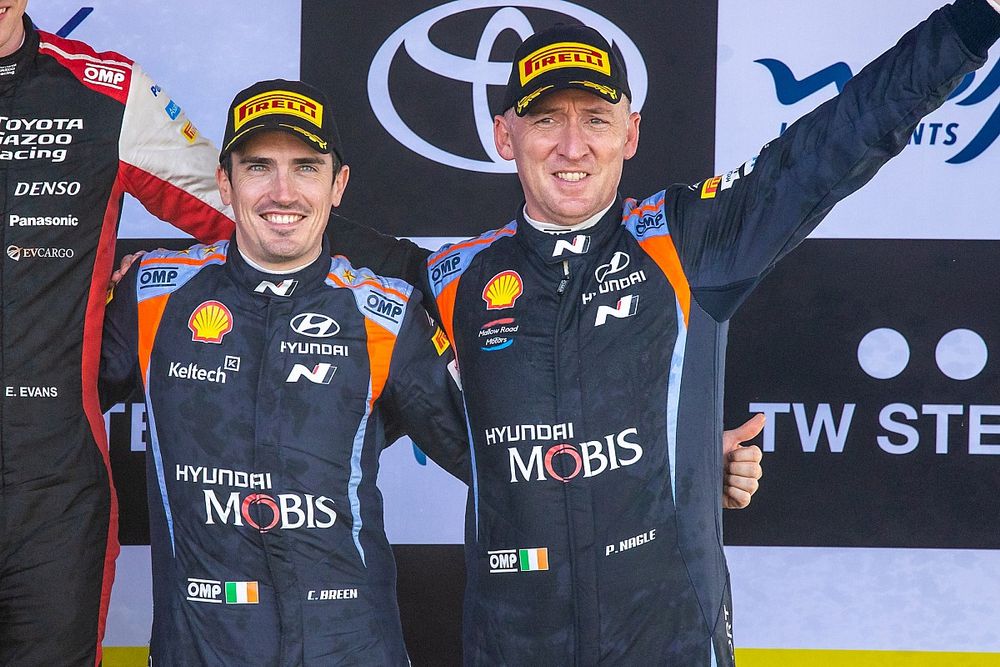Breen’s WRC co-driver Nagle announces retirement