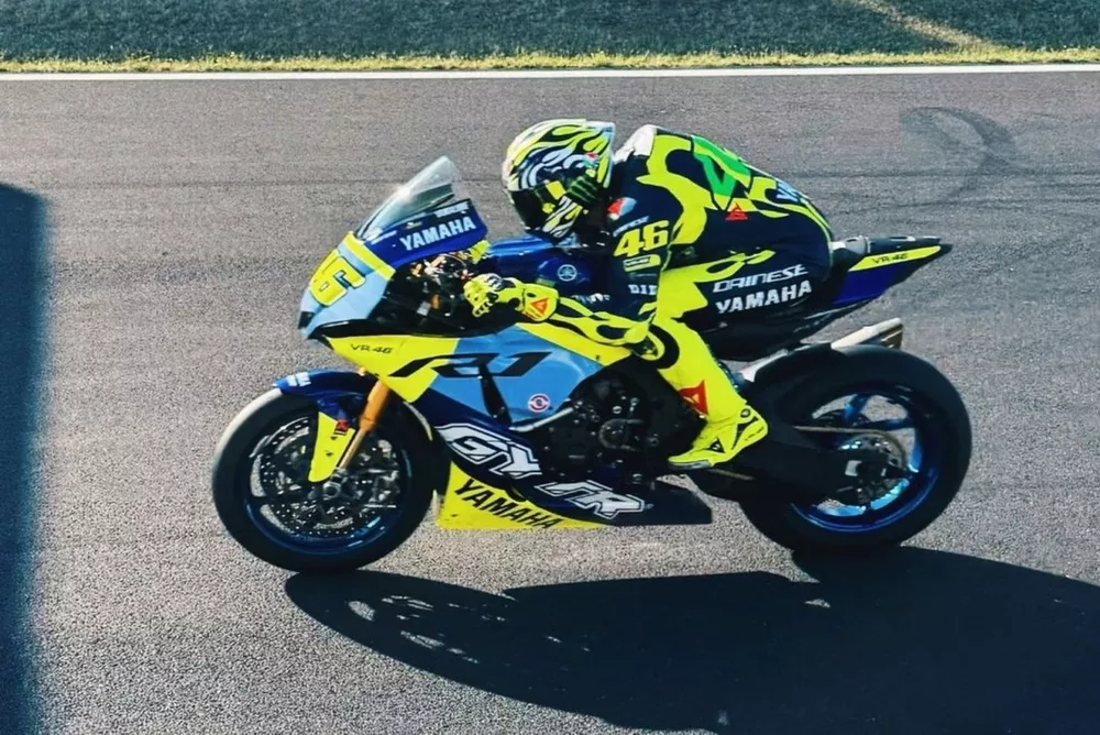 Valentino Rossi op Misano